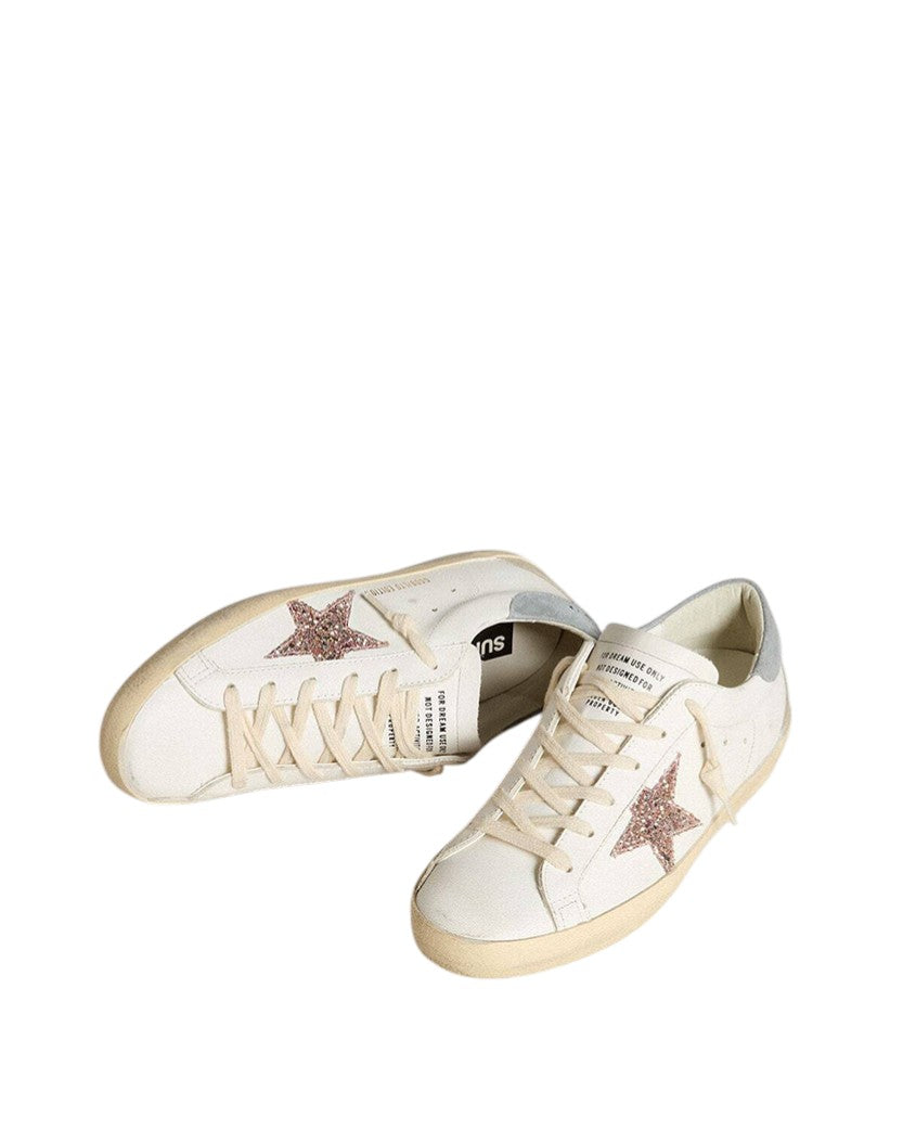 Golden Goose Super-Star LTD with Multicolor Glitter Star