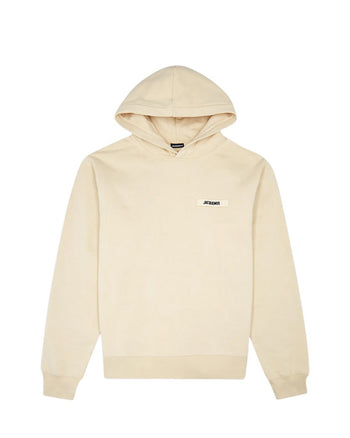 Jacquemus Le Gros Grain Hoodie Beige