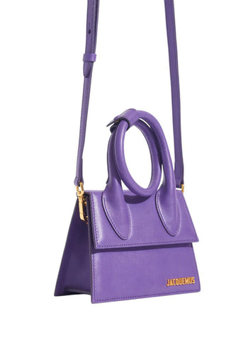 Jacquemus Le Chiquito Noeud Purple