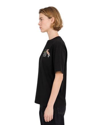 Loewe Bunny Relaxed Fit T-shirt in Cotton Black