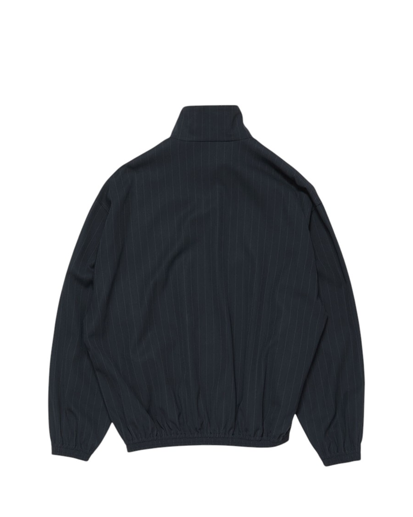 Acne Studios Pinstripe Zip Jacket Navy