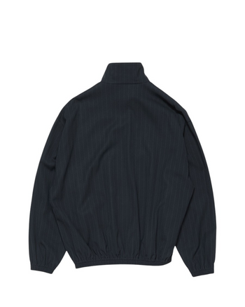 Acne Studios Pinstripe Zip Jacket Navy