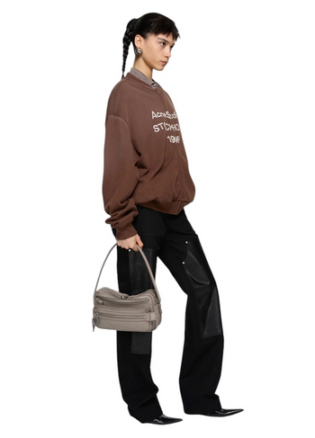 Acne Studios Camero Party Shoulder Bag Taupe Beige
