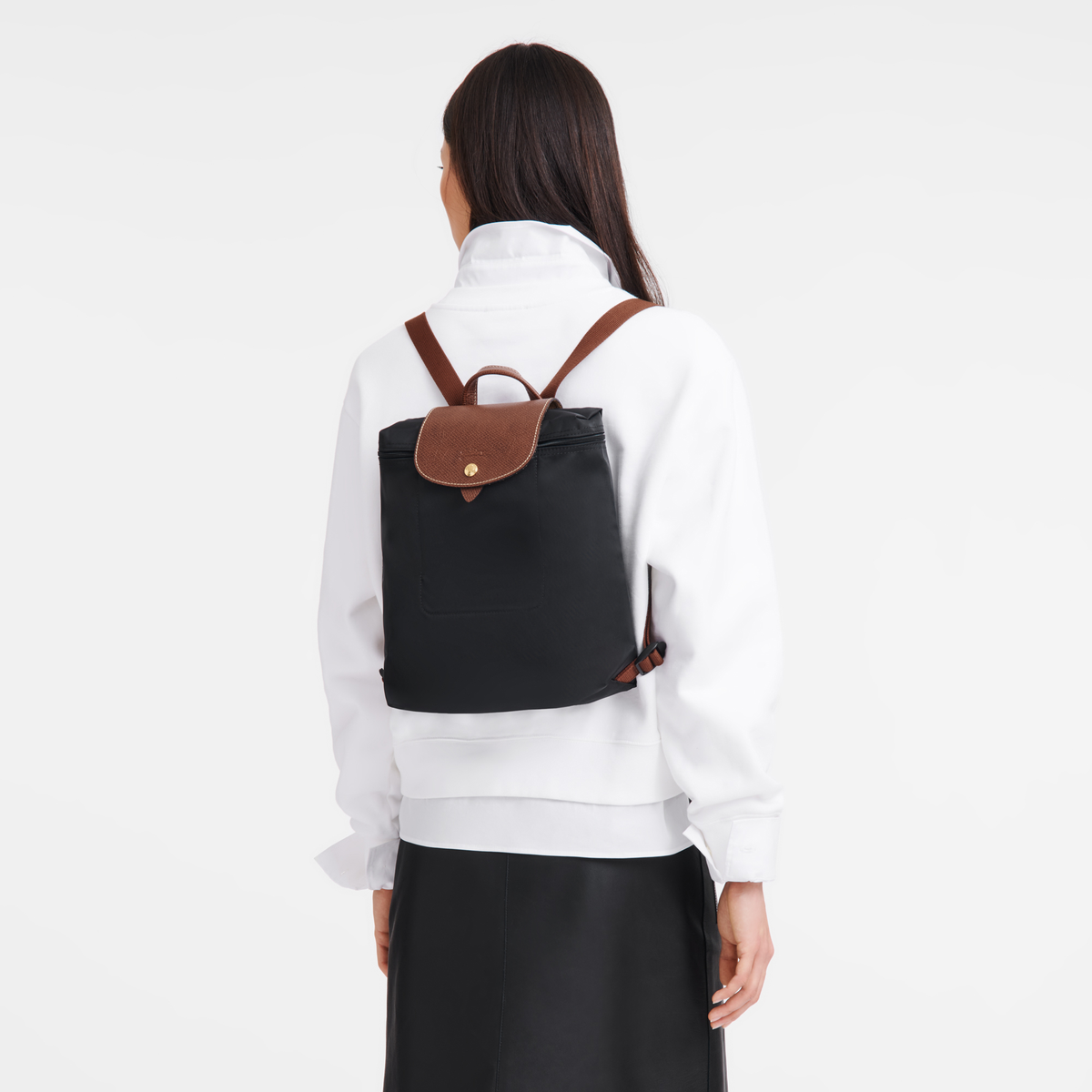 Longchamp Le Pliage Original M Backpack Black