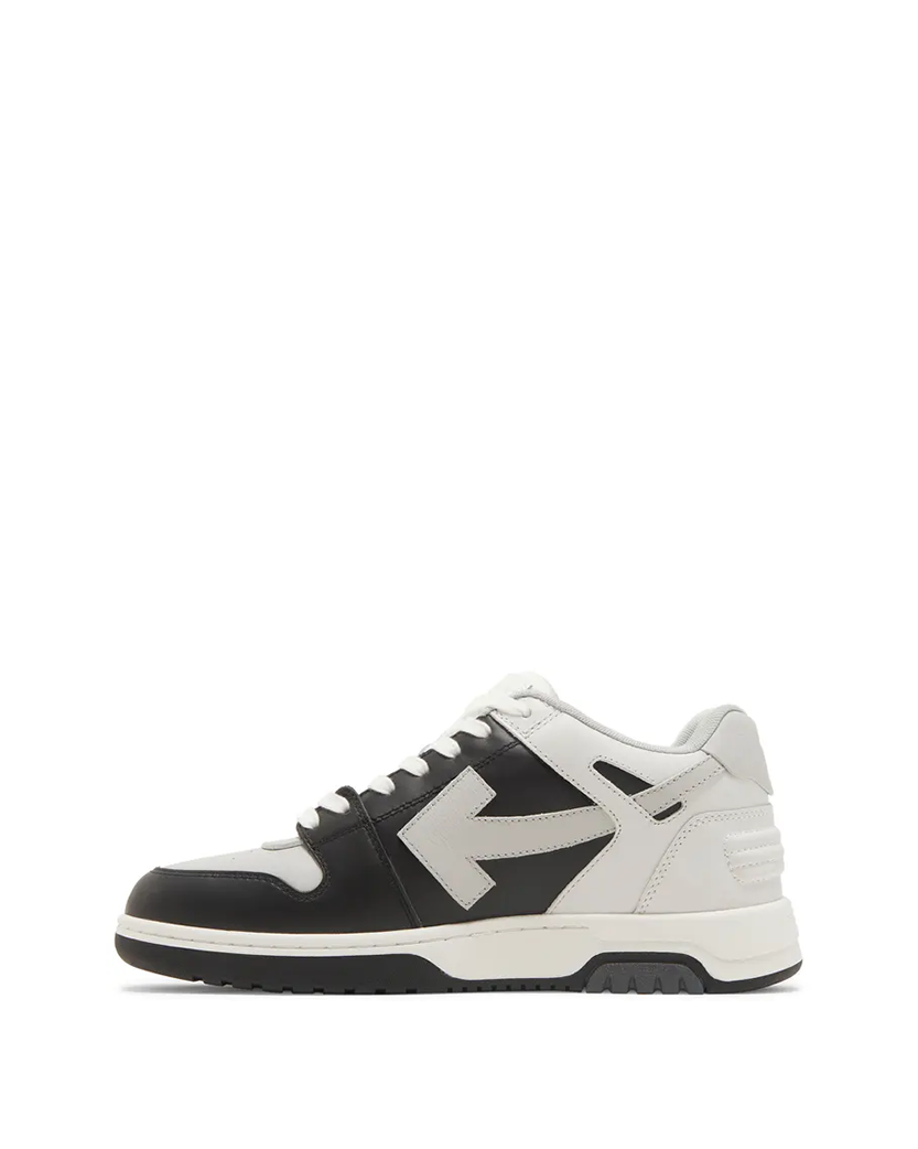 Off White Out Of Office 'OOO' Sneakers Light Grey Black
