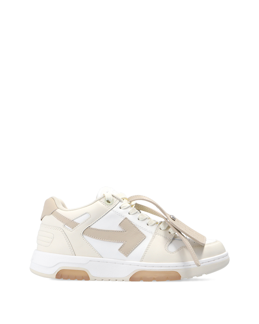 Off White Out Of Office "OOO" Sneakers White-Beige