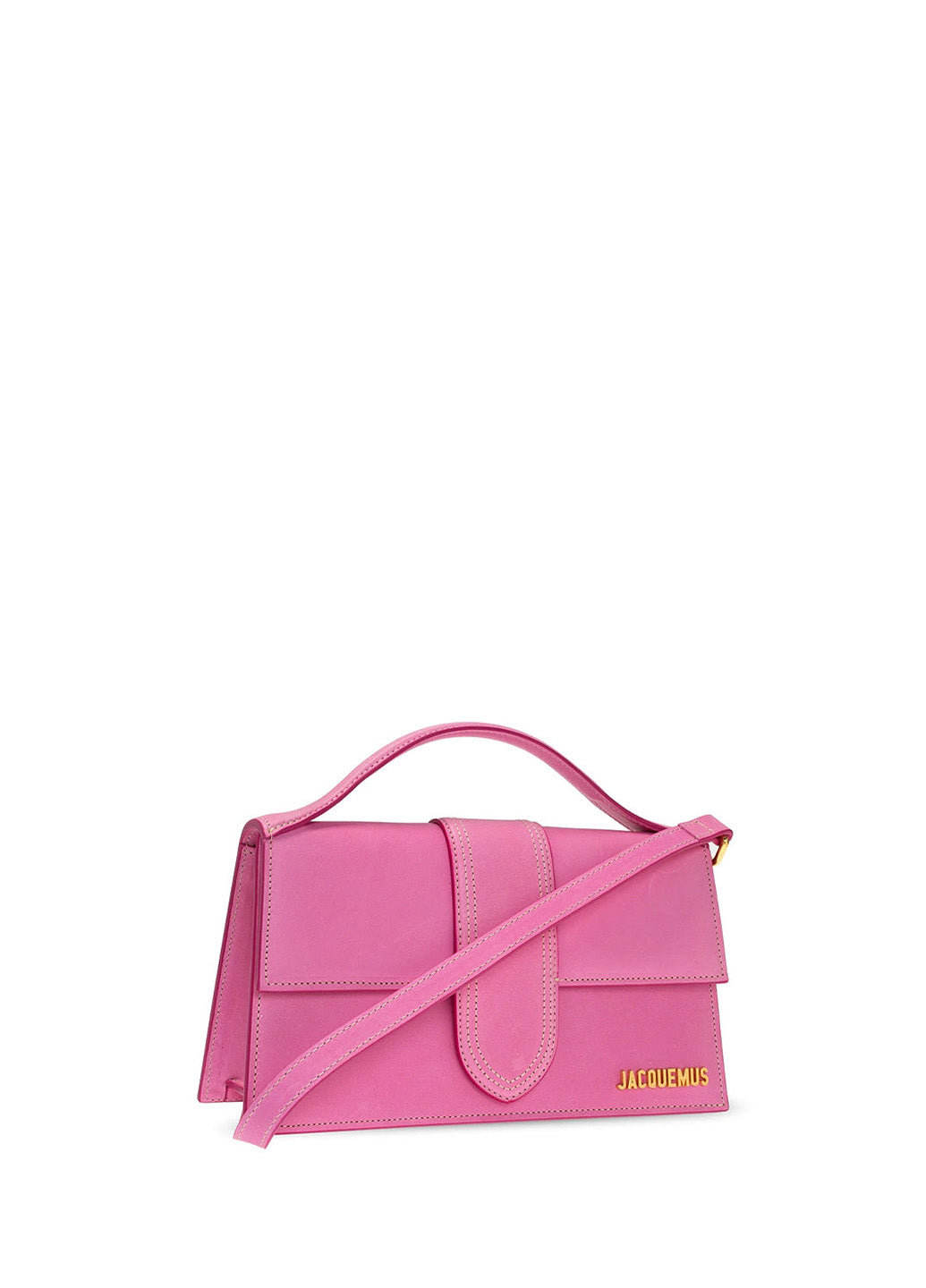 Jacquemus Le Bambino Grand Suede Bag Pink