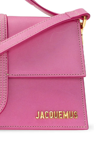 Jacquemus Le Bambino Grand Suede Bag Pink