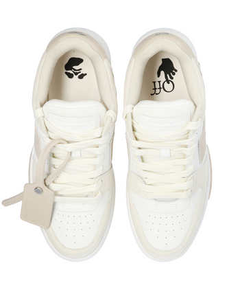 Off White Out Of Office 'OOO' Sneakers White-Beige