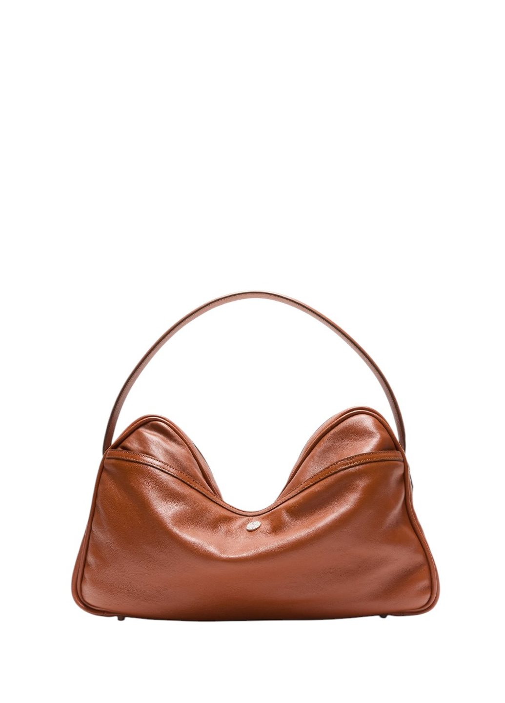 Acne Studios Camero Camera Shoulder Bag Cognac Brown