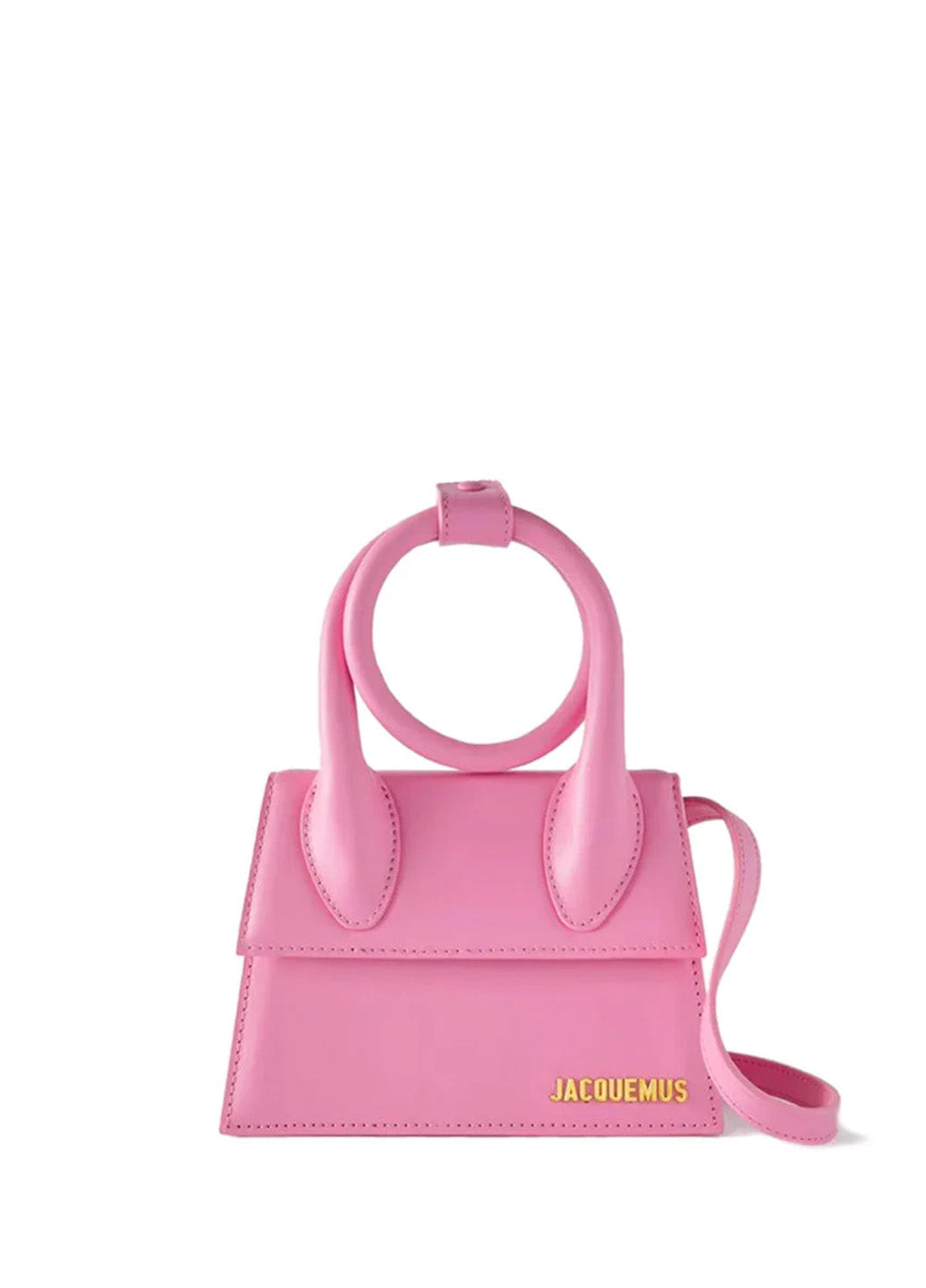 Jacquemus Le Chiquito Noeud Pastel Pink