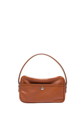 Acne Studios Camero Party Shoulder Bag Cognac Brown