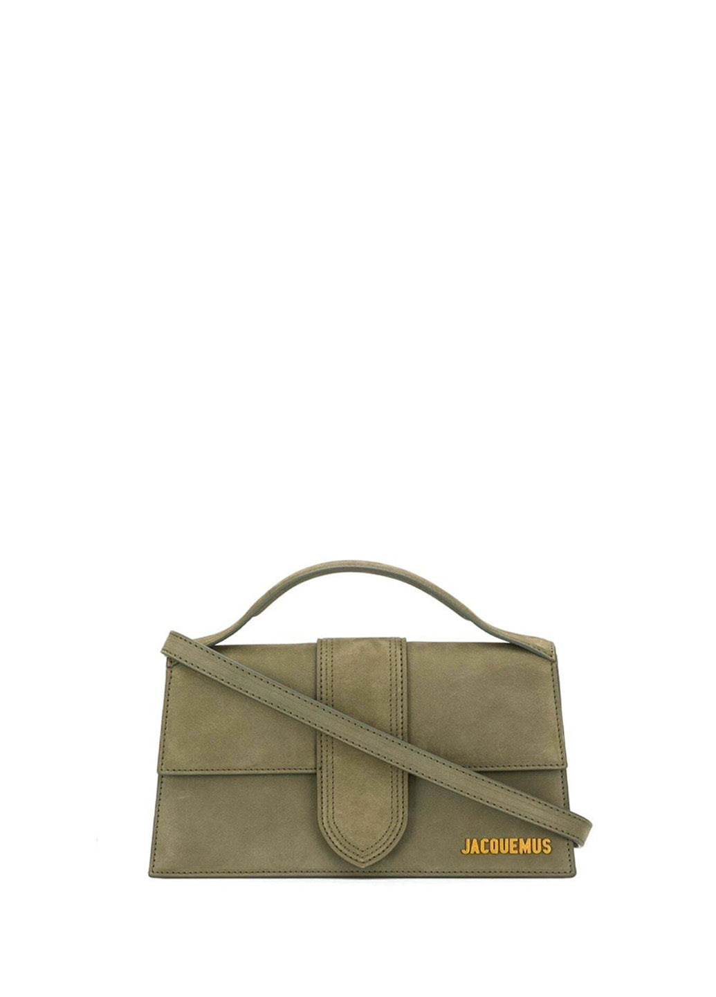 Jacquemus Le Bambino Grand Suede Olive