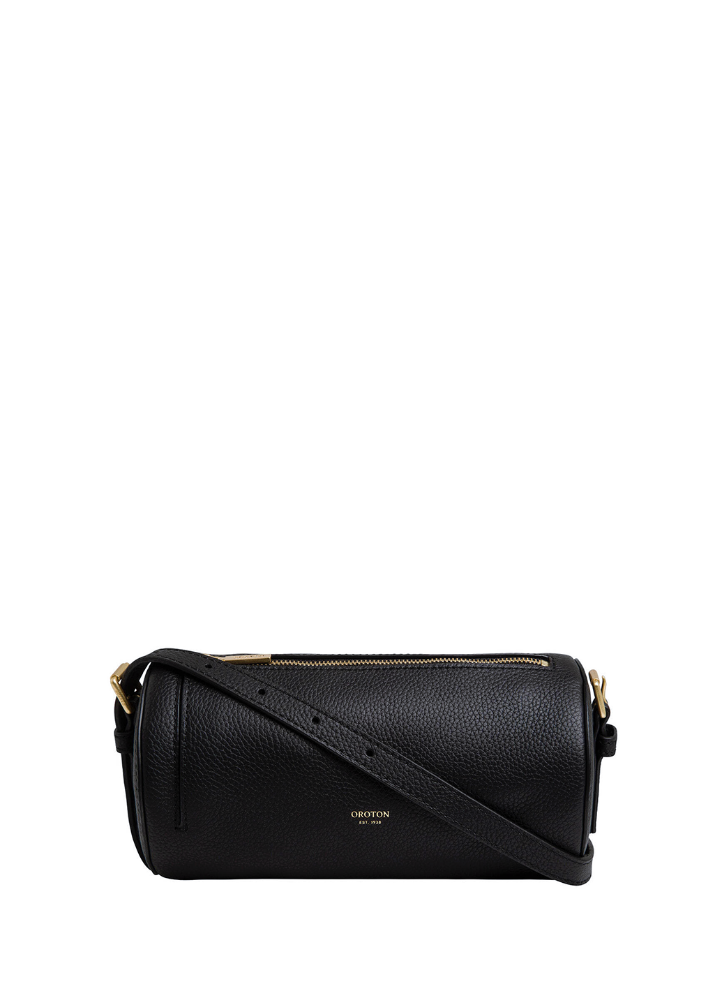 Oroton Margot Drum Bag Black