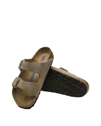 Birkenstock Arizona Suede Leather Taupe