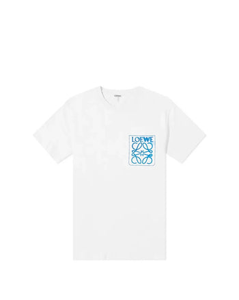 Loewe Anagram Fake Pocket T-shirt White