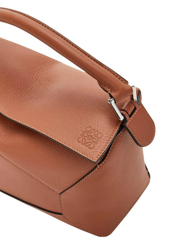 Loewe Small Puzzle Bag Classic Calfskin Tan