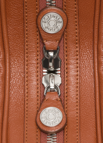 Acne Studios Camero Party Shoulder Bag Cognac Brown
