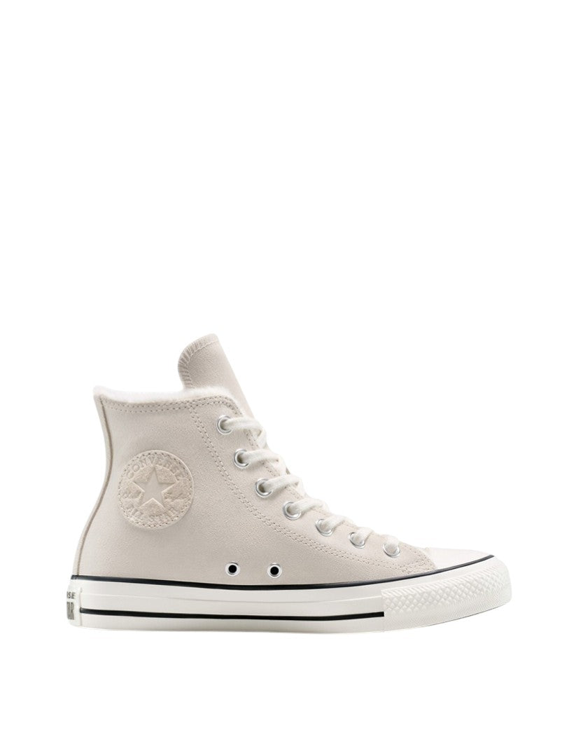 Converse Cozy Club Chuck 70 Warm Lining Leather High Tops Grey