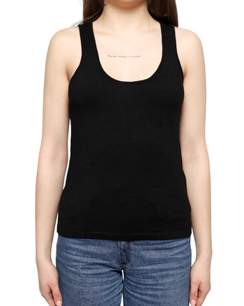 The Row Givy Top in Viscose Black