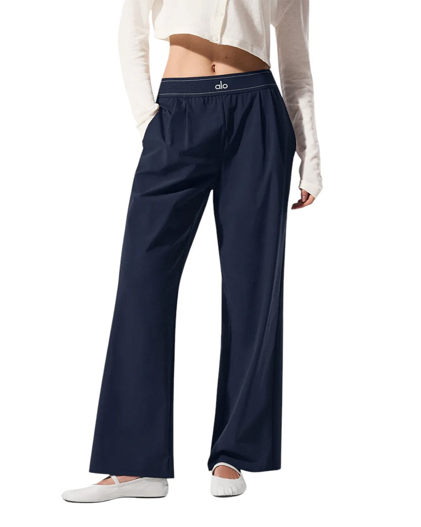 Alo Yoga Suit Up Trouser Regular Navy