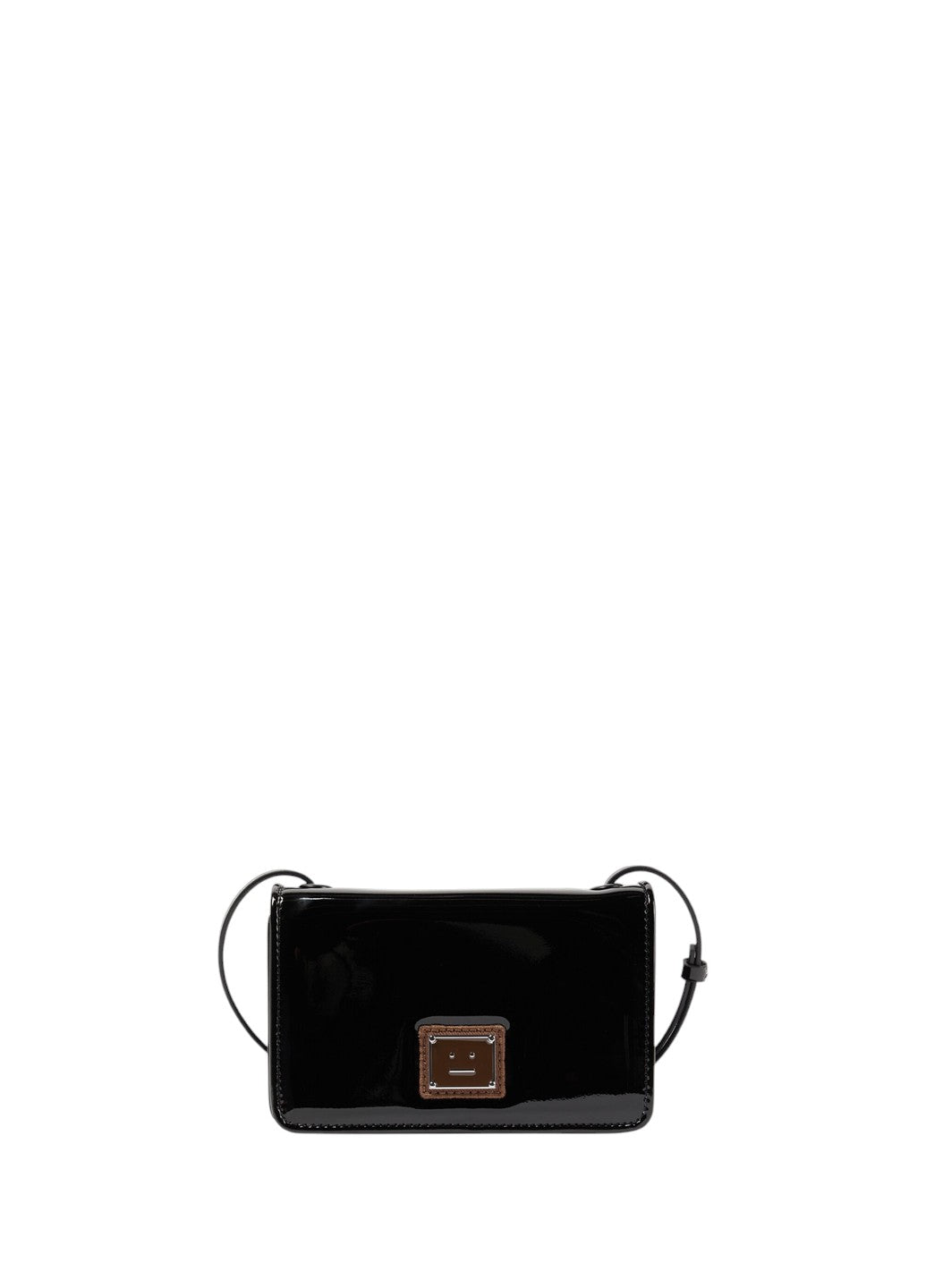 Acne Studios Mini Crossbody Face Bag Black