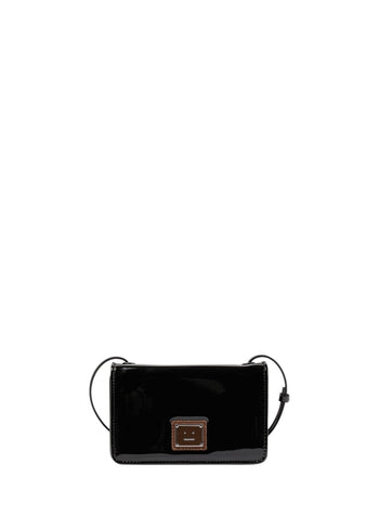 Acne Studios Mini Crossbody Face Bag Black