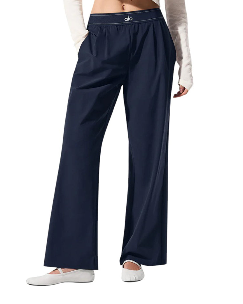 Alo Yoga Suit Up Trouser Regular Navy