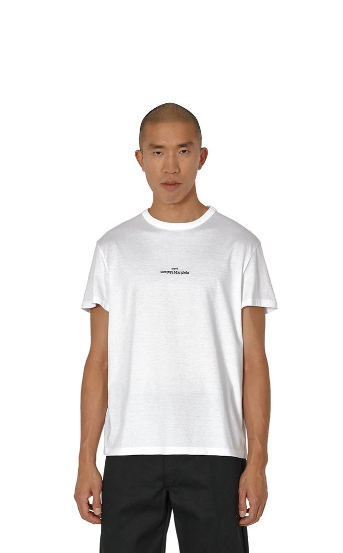 Maison Margiela Reversed Logo T-Shirt White