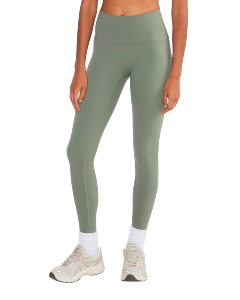 Alo Yoga Stretch High Waist Sports Leggings Moss Green H1903-MOGN