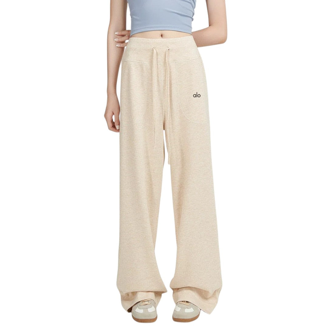 Alo Yoga Drawstring Sweatpants Beige