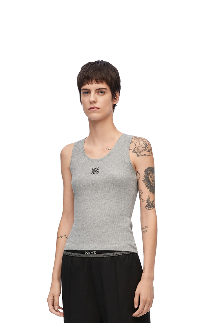 Loewe Anagram Tank Top Grey