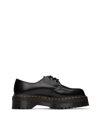 Dr. Martens 1461 Quad 3-Eye Black Smooth