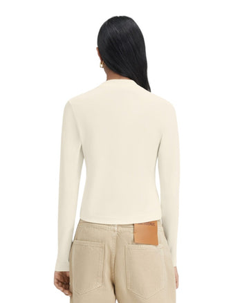 Jacquemus Les Classiques The Gros Grain Long-Sleeve T-Shirt Light Beige