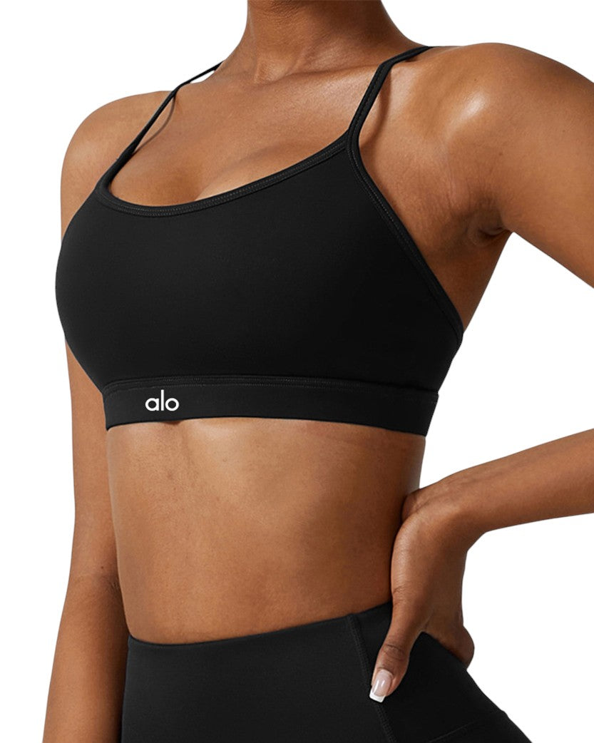 Alo Yoga Top Bra Black 83447-BK