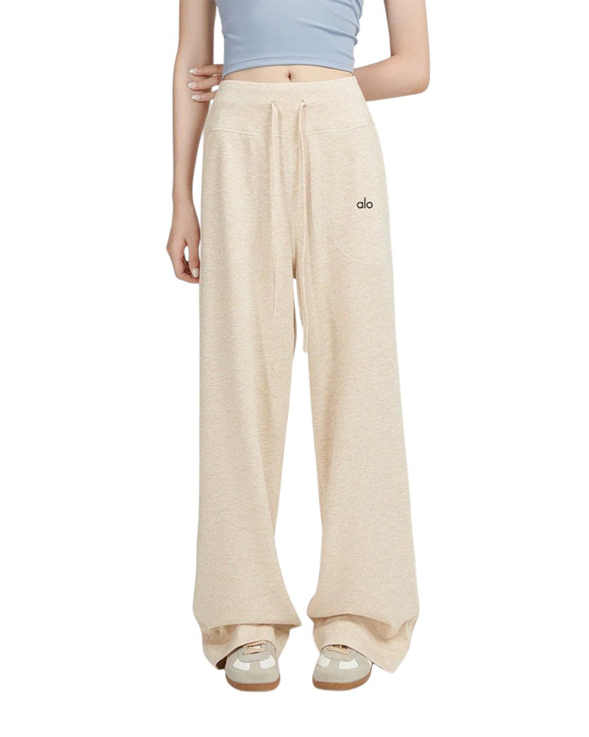 Alo Yoga Drawstring Sweatpants Beige