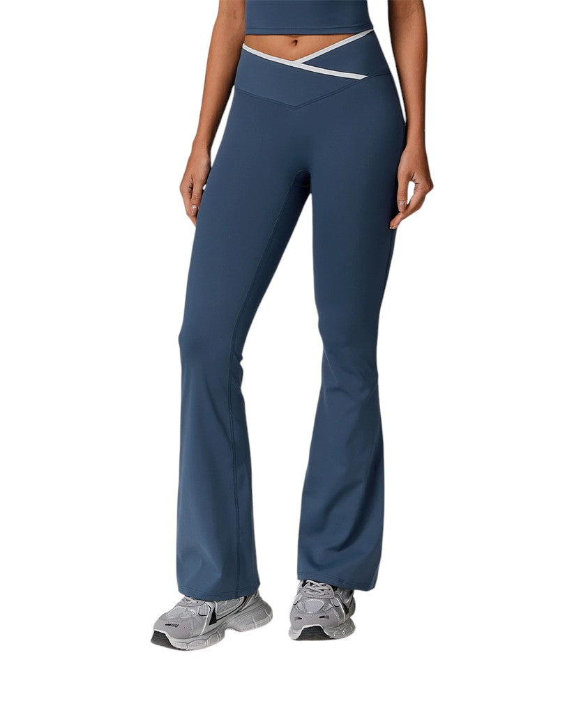 Alo Yoga Contrast Line Pants Blue