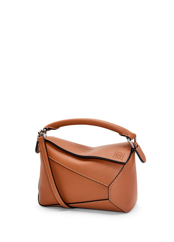 Loewe Mini Puzzle Bag Classic Calfskin Tan