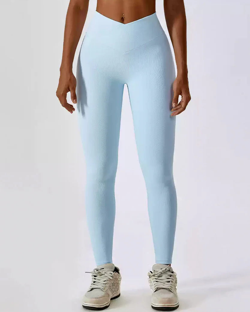 Alo Yoga Fitness Leggings Sky Blue 833364-SBL