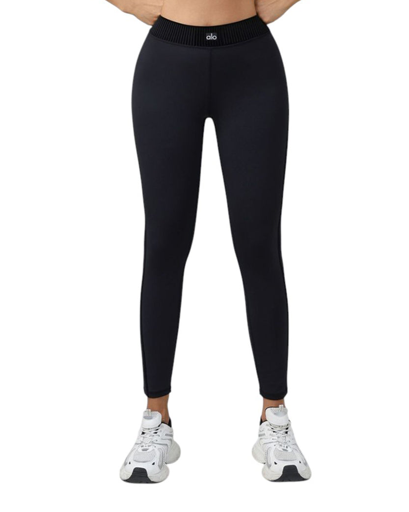 Alo Yoga Airlift High-Waist Line Up Legging Grey