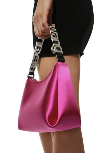 Alexander Wang Marquess Micro Bag Satin Pink