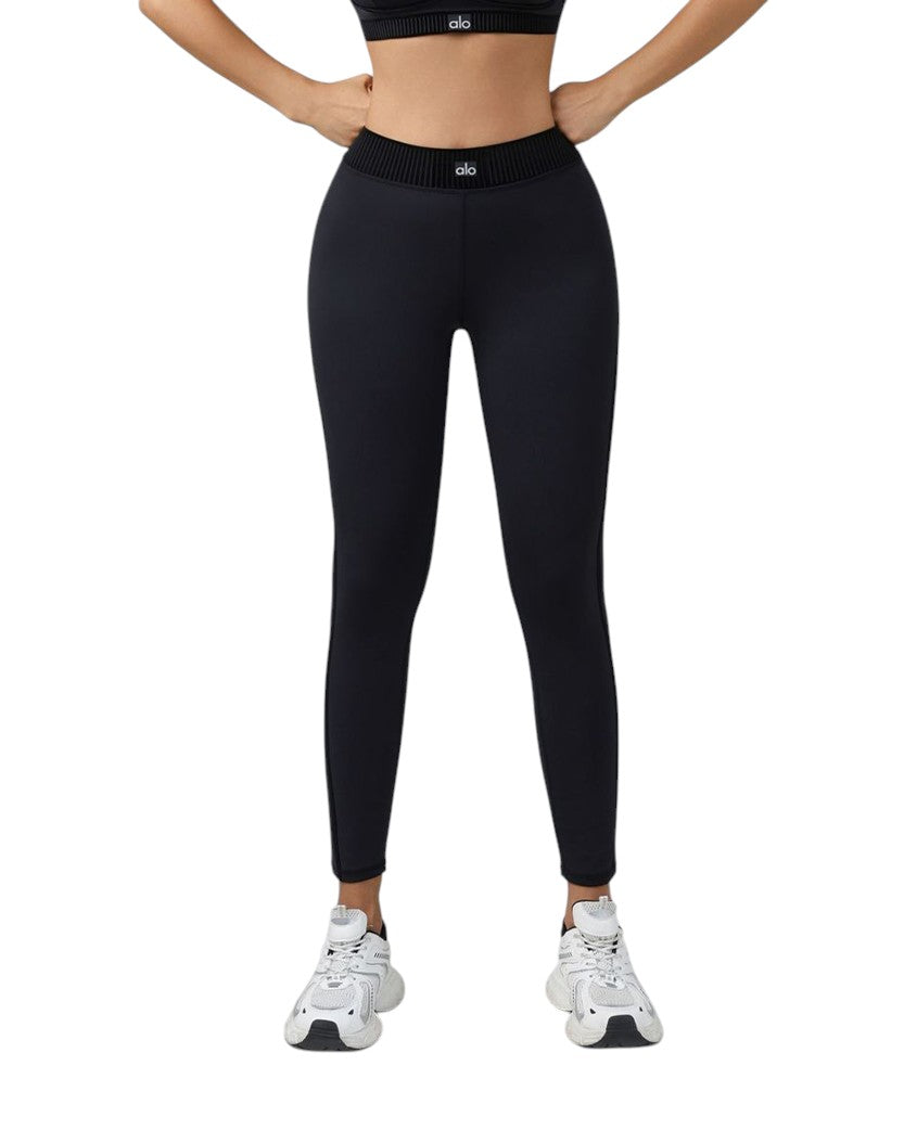 Alo Yoga Airlift High-Waist Line Up Legging Grey
