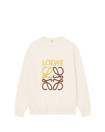 Loewe Anagram Sweatshirt Ecru