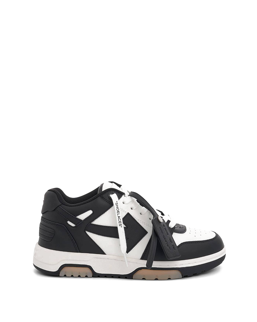 Off White Out Of Office 'OOO' Sneakers Black-White