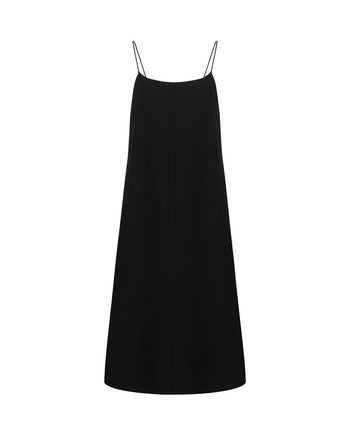 The Row Scuba Cenoa Dress Black