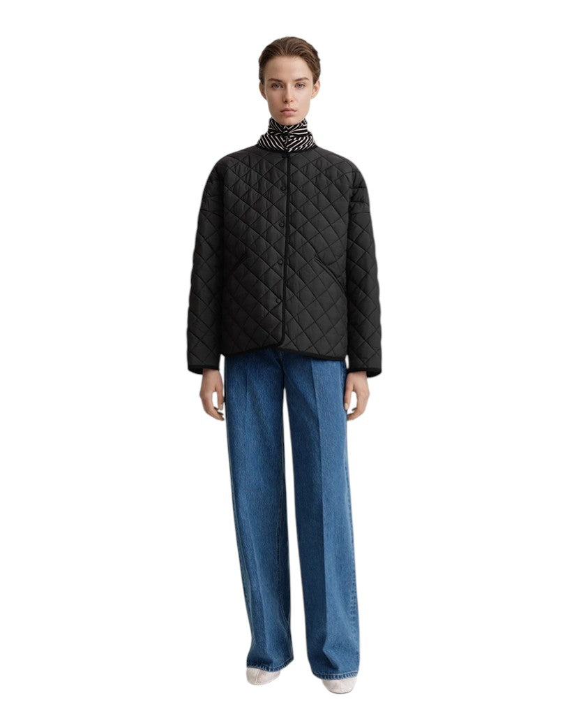 Toteme Quilted Jacket Black