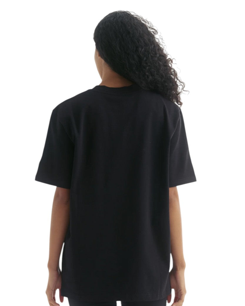 Adanola AS Short Sleeve Oversized T-shirt Black/White