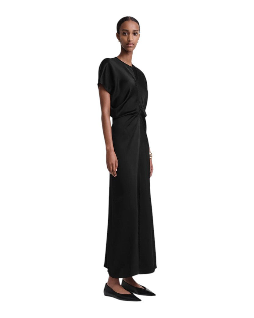 Toteme Slouch Waist Dress Black