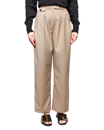The Row Marcellita Pant in Virgin Wool Ash