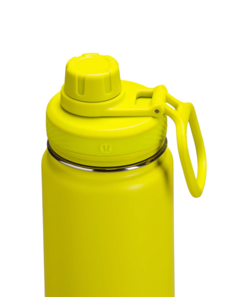 Lululemon Back To Life Sport Bottle 24oz In Electric Lemon